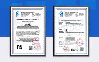 中航軟件榮獲FCC、RoHS認(rèn)證證書
